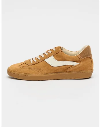 Pantofi sport low-cut de piele Notice 2.0, Caramel