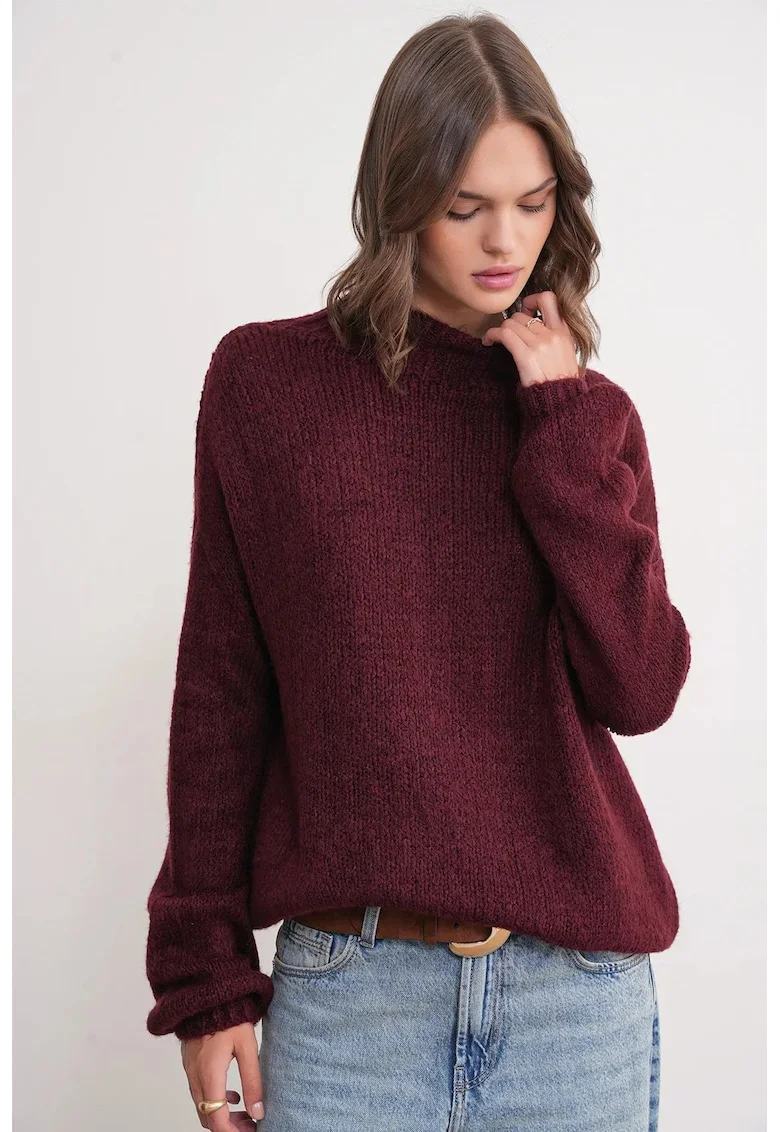 Pulover dama,  Visiniu, Tricot,