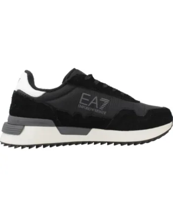 Pantofi sport barbati, Emporio Armani, 7X000380 AF19175, negru, 100% poliester, Negru