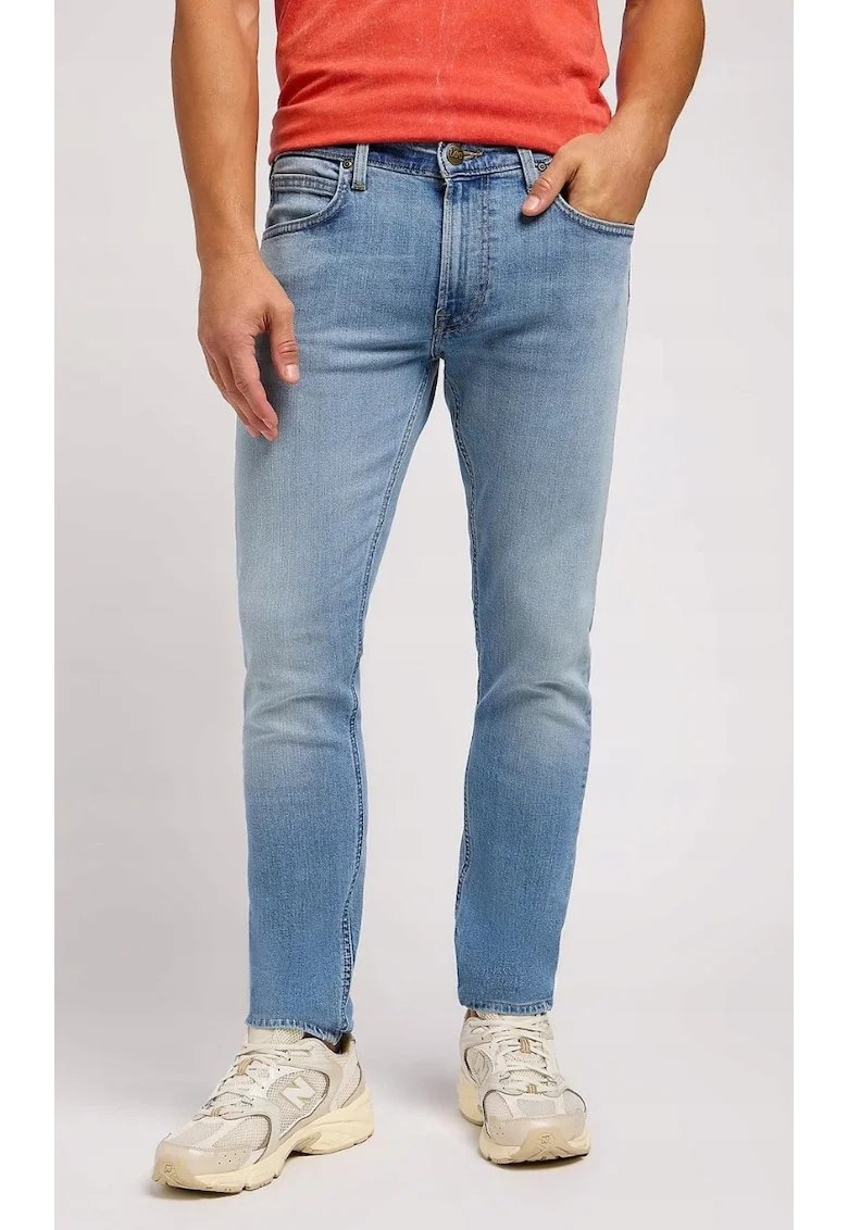 Blugi barbatesti  Luke, slim, bumbac/elastan, albastru
