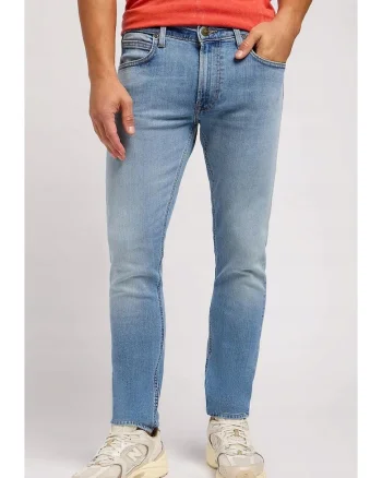Blugi barbatesti  Luke, slim, bumbac/elastan, albastru