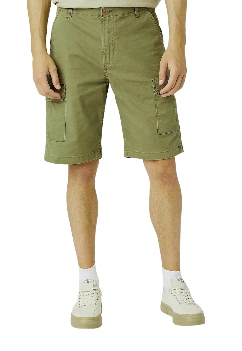 Pantaloni barbati  bumbac/elastan, verde, Verde