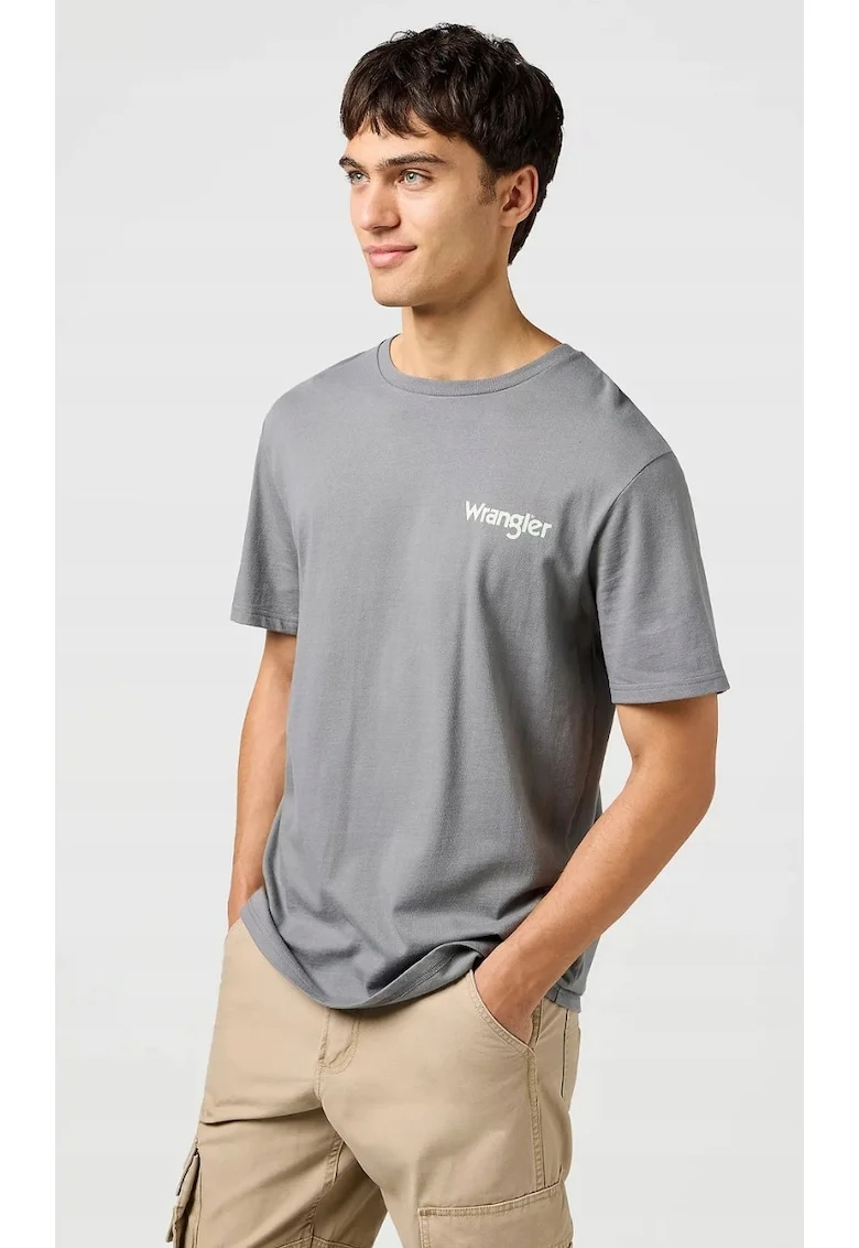 Tricou barbati,  RELAXED TEE, supradimensionat, verde, bumbac