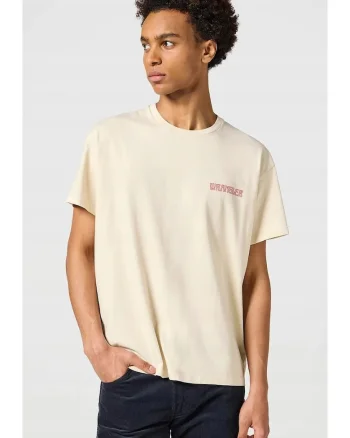 Tricou barbati,  GRAPHIC TEE, bumbac, alb, maneca scurta