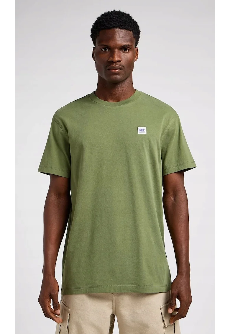 Tricou barbati,  Ww Tee, supradimensionat, verde, bumbac,