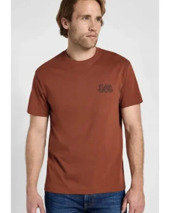 Tricou barbati  Relaxed Logo Tee, Maro