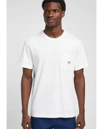 Tricou  supradimensionat alb pentru barbati, Alb