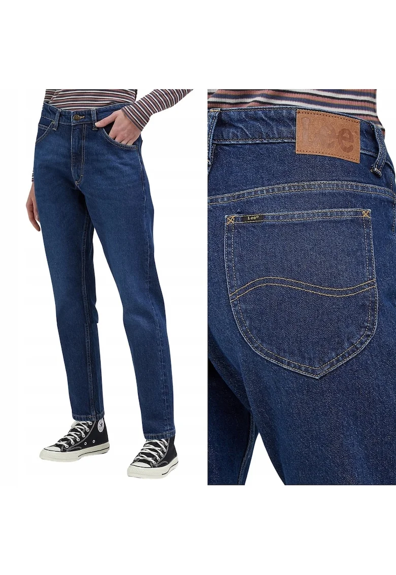Blugi dama  Slim fit, albastru, bumbac, 7/8,