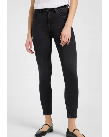 Blugi dama 112365074,  Bumbac, Negru, Negru