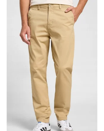 Blugi barbati  Slim Chino, bumbac/elastan, bej