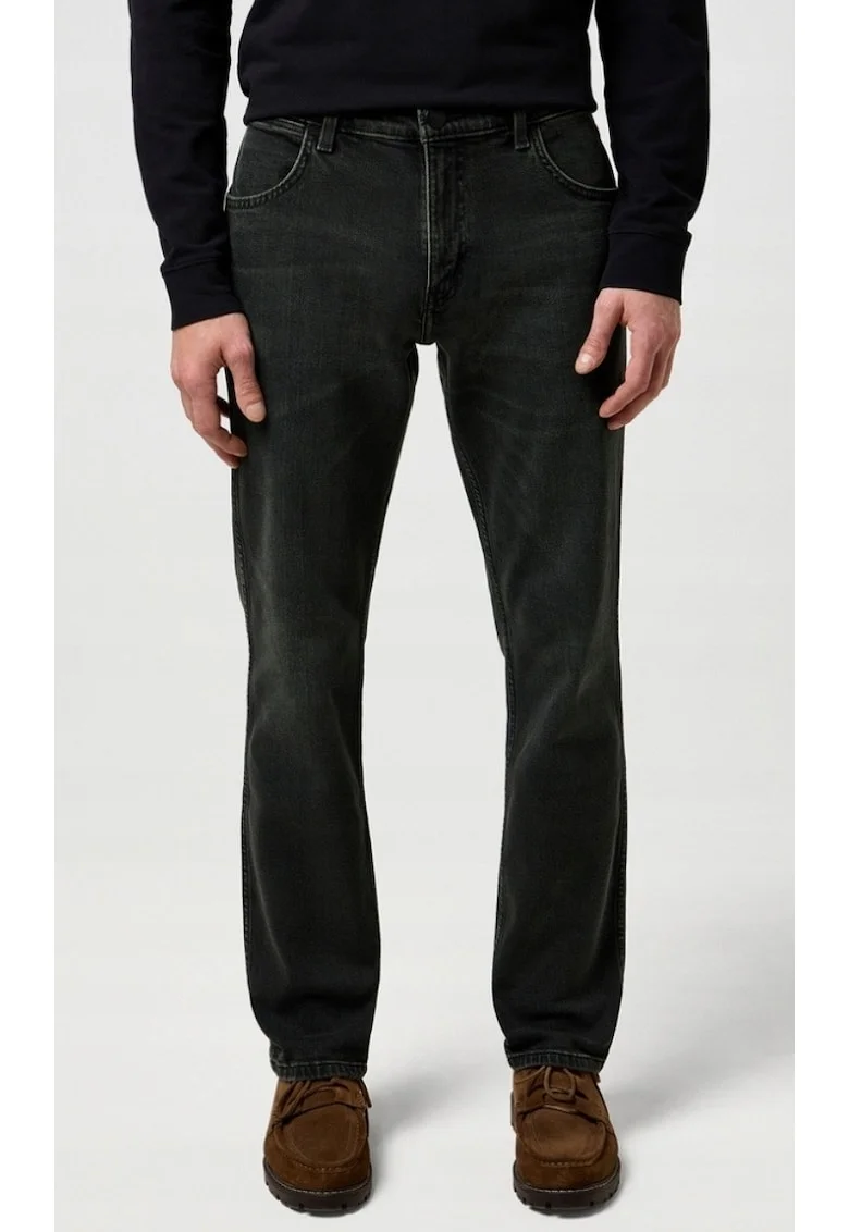 Blugi barbati  Greensboro Ash, bumbac/elastan, negru