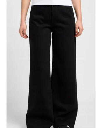 Blugi  dama bumbac negru, Negru