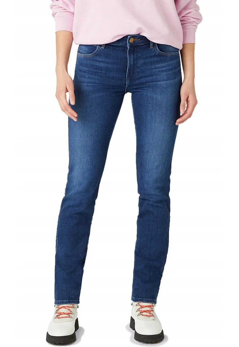 Blugi dama,  Slim albastru, slim fit, Albastru