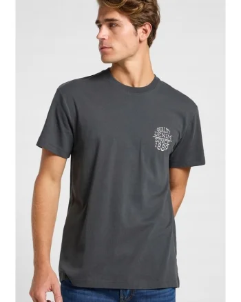 Tricou barbati,  RELAXED TEE, supradimensionat, negru, bumbac