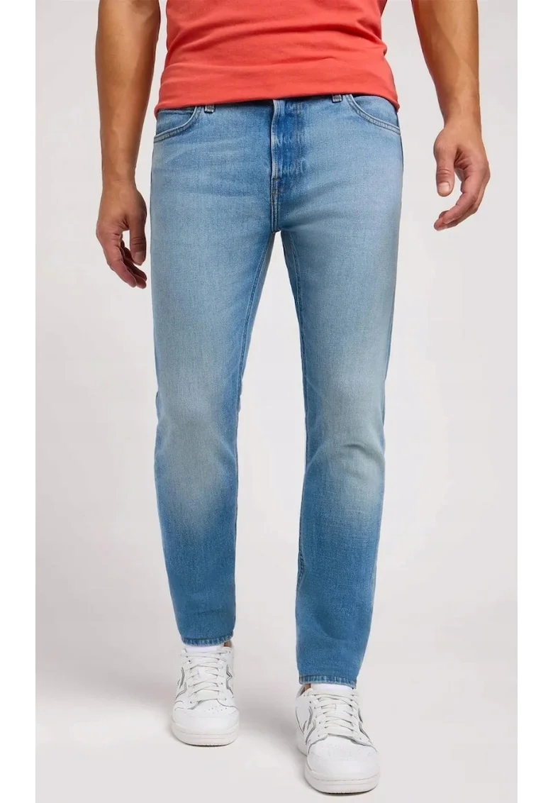 Blugi  Malone, bumbac/elastan, albastru, Albastru