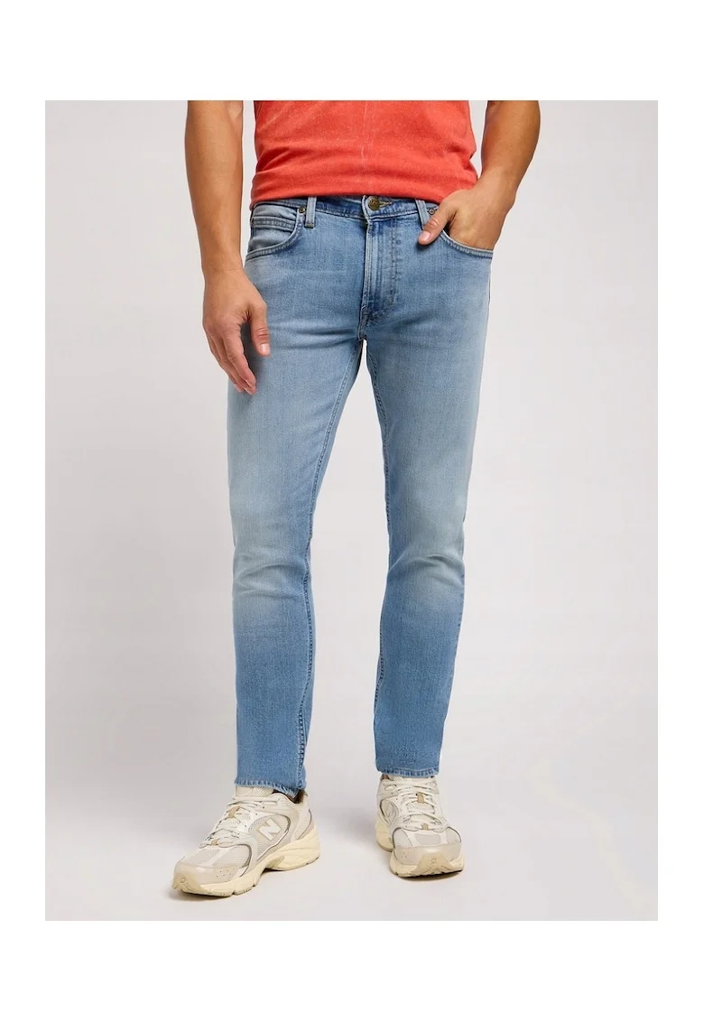 Blugi,  Luke, Blue Wave, slim tapered, Albastru
