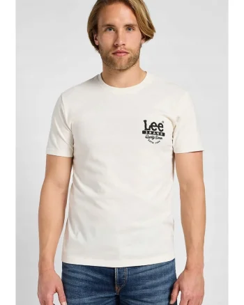 Tricou barbati,  WORKING WEST, supradimensionat, alb, bumbac