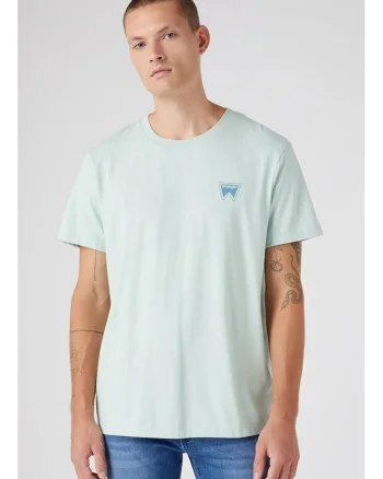 Tricou barbati,  Graphic Tee Surf Spray, supradimensionat, verde, bumbac,