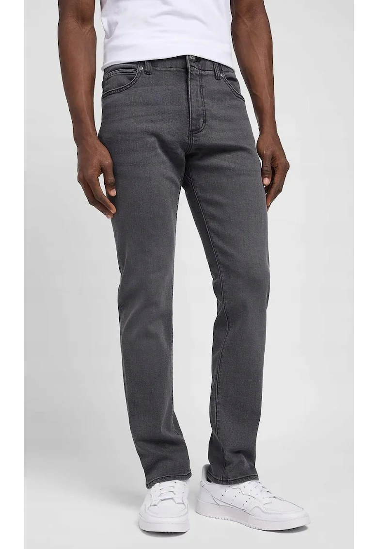 Pantaloni  Skinny Fit XM, flexibilitate extrema, gri, bumbac, Gri