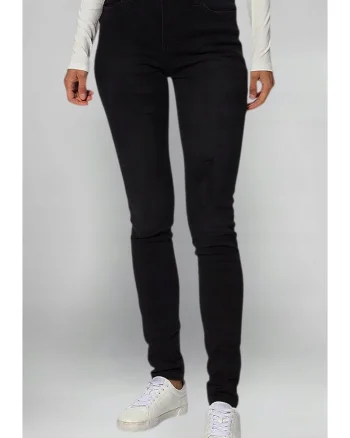 Blugi dama L34ATKFP,  Bumbac, Negru,