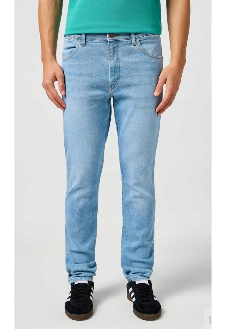 Blugi barbatesti  Larston, slim fit, bumbac/elastan, albastru deschis,
