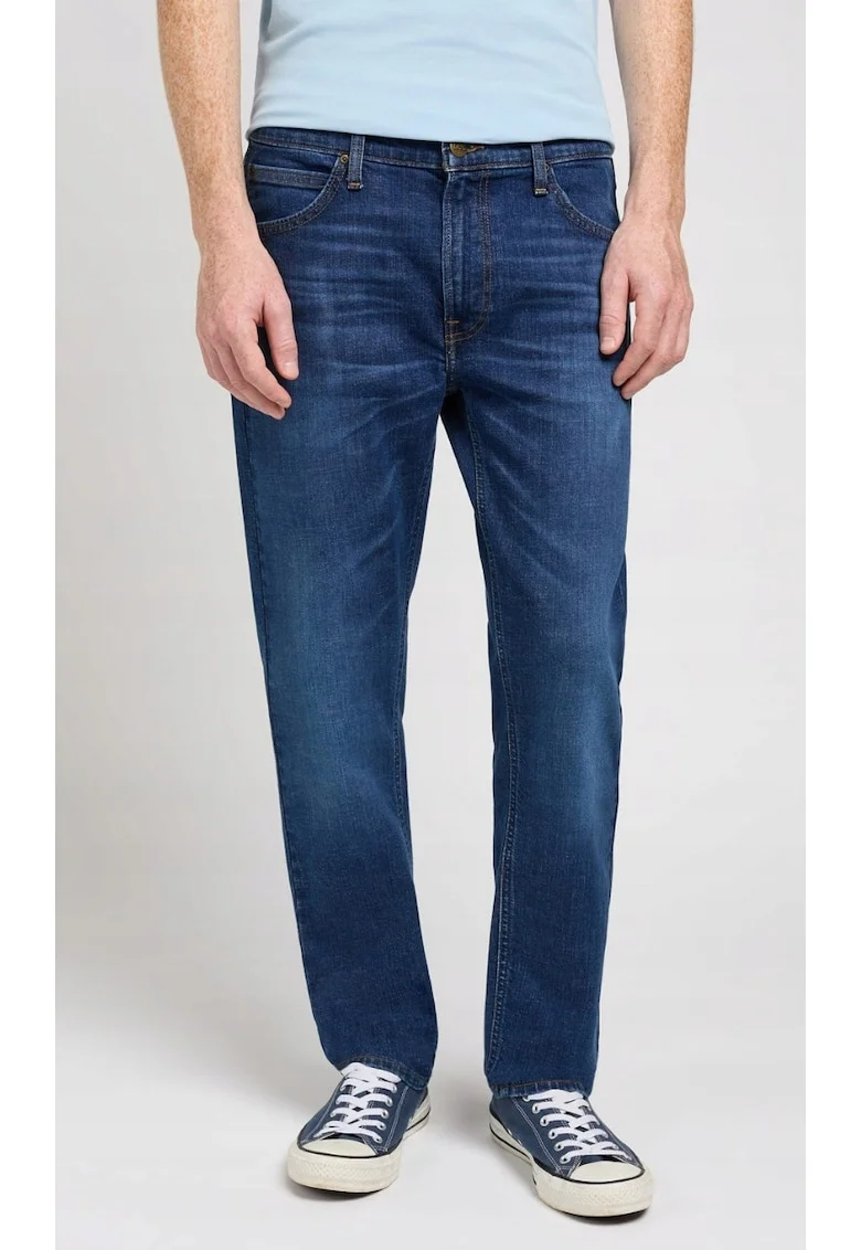 Blugi  Daren, croiala dreapta, bleumarin, bumbac elastan