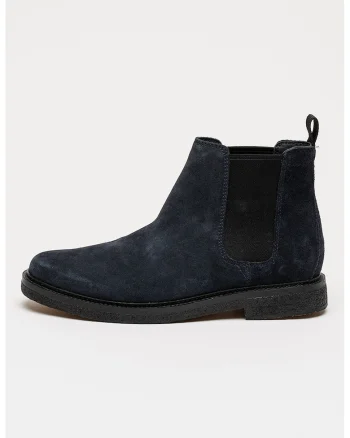 Ghete Chelsea de piele Clarkdale Easy, Bleumarin