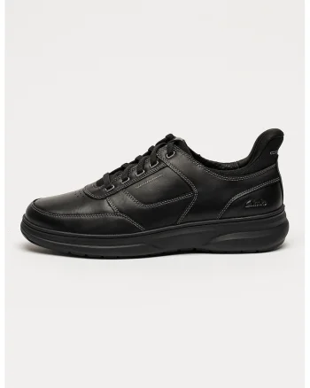 Pantofi casual din piele Mullan Easy, Negru