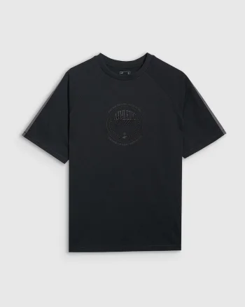 Tricou Femei  Oversize Negru, 100% Bumbac, Negru