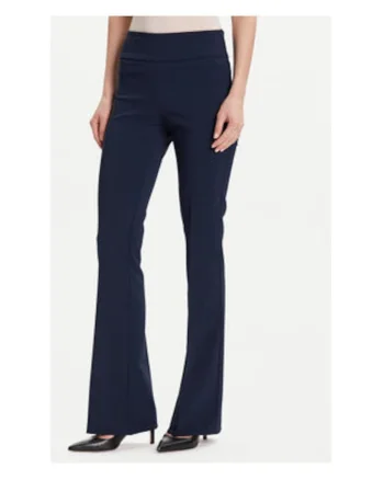 Pantaloni dama,  bleumarin, 90% poliester, 10% elastan - 79746, Bleumarin