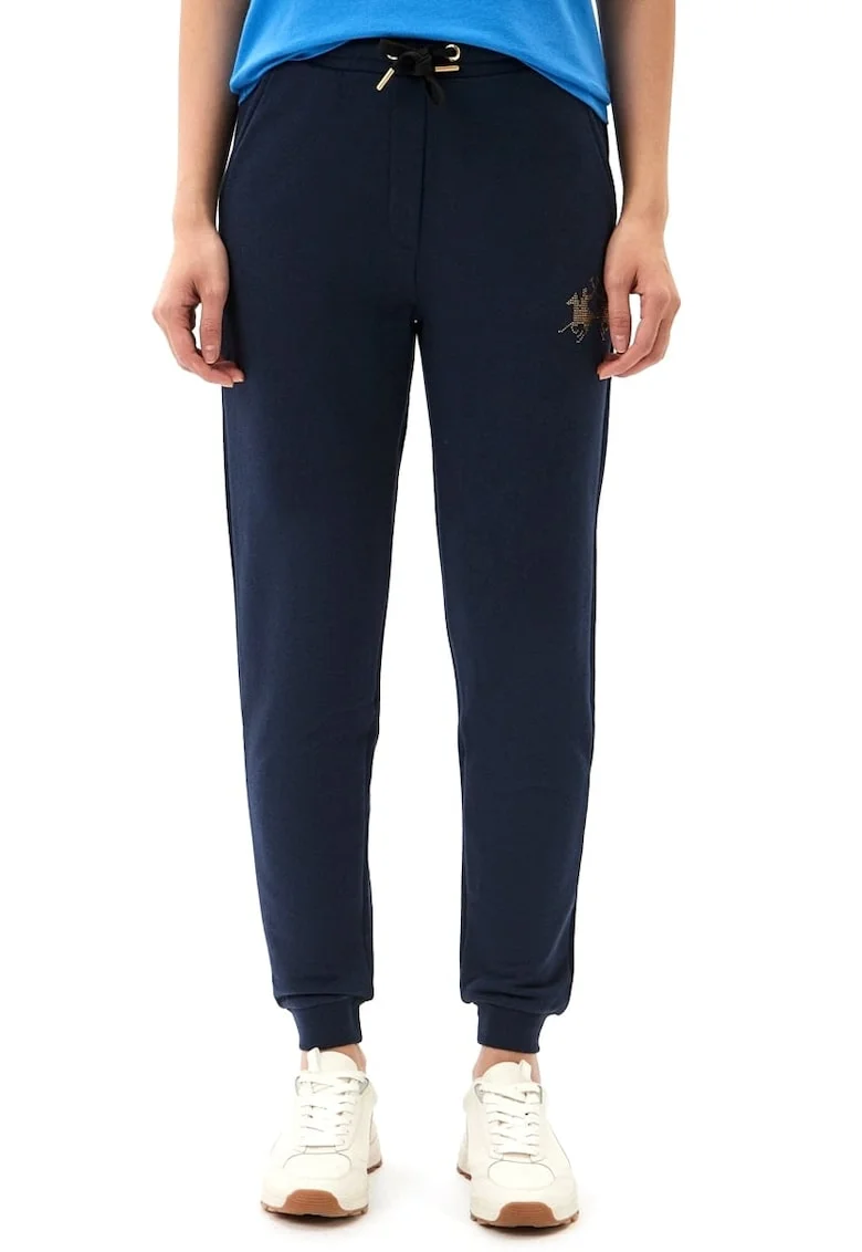 Pantaloni trening dama,  XWT008, Bleumarin
