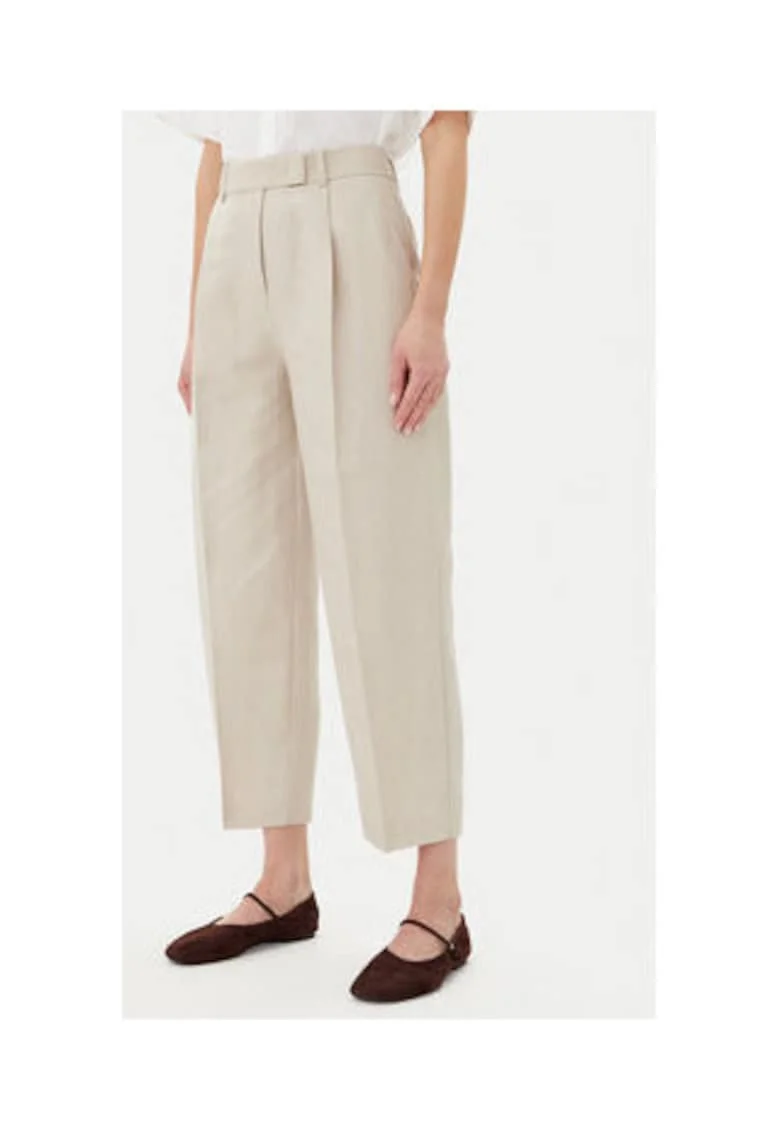Pantaloni  poliester, 56887, Bej