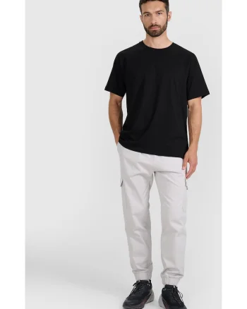 Pantaloni Barbati  57677, Gri deschis