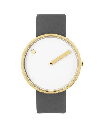 Ceas de dama  43321 Quartz, 40mm, 5ATM, Gri