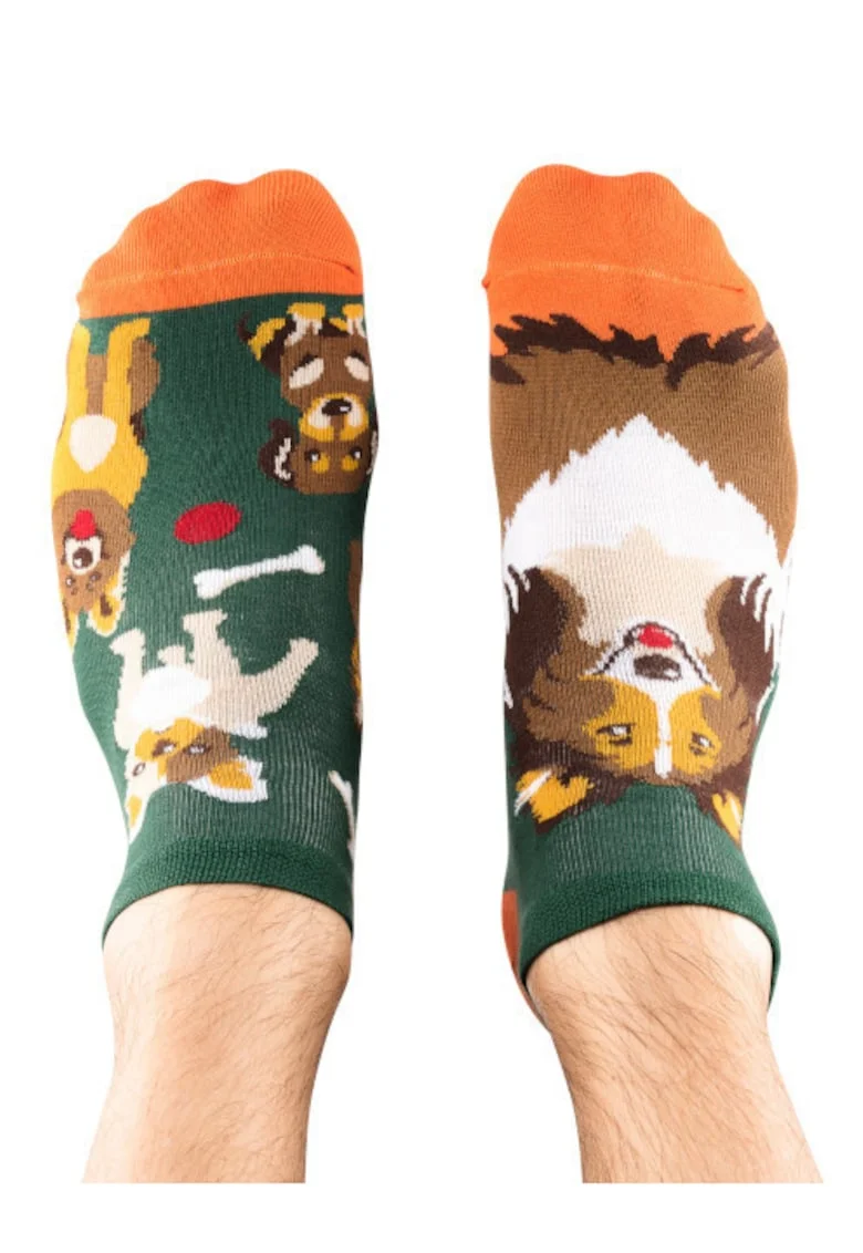 Sosete scurte bumbac Dog Adventures 600