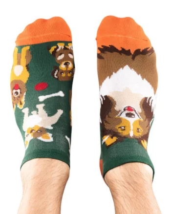 Sosete scurte bumbac Dog Adventures 600
