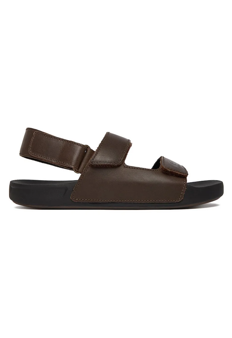 Sandale barbatesti  piele naturala, velcro, Maro