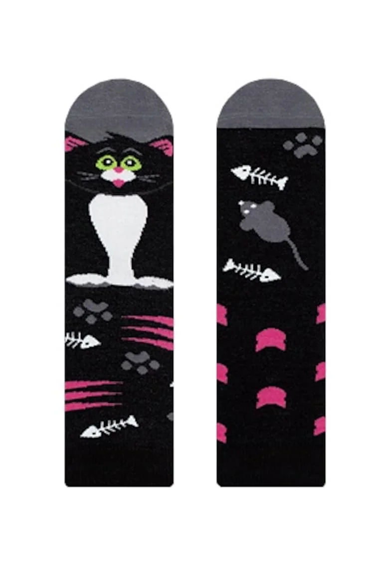 Sosete unisex  The Great Catsby, Bumbac, Multicolor, Multicolor