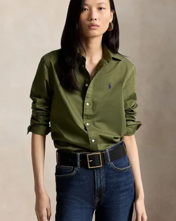 Polo Ralph Lauren cămașă pentru femei din bumbac