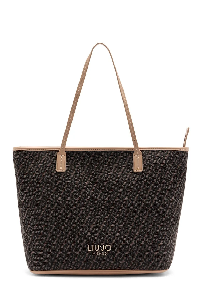 Liu J, Geanta tote cu model logo, Maro inchis