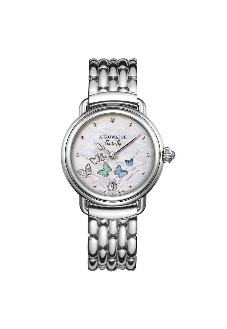 Ceas dama  44960 AA05 M Quartz Argintiu