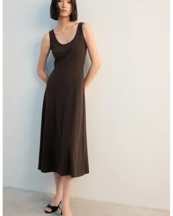 Rochie midi fara maneci, Maro