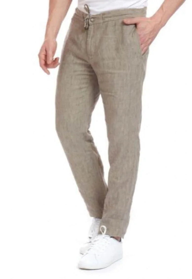 Pantaloni barbati,  Joker 5693, maro, Maro