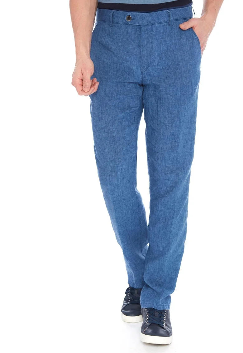 Pantaloni barbati  Eton 5693 albastru deschis, Albastru