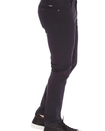 Pantaloni barbati  Douglas-slim 5526 albastru, Albastru
