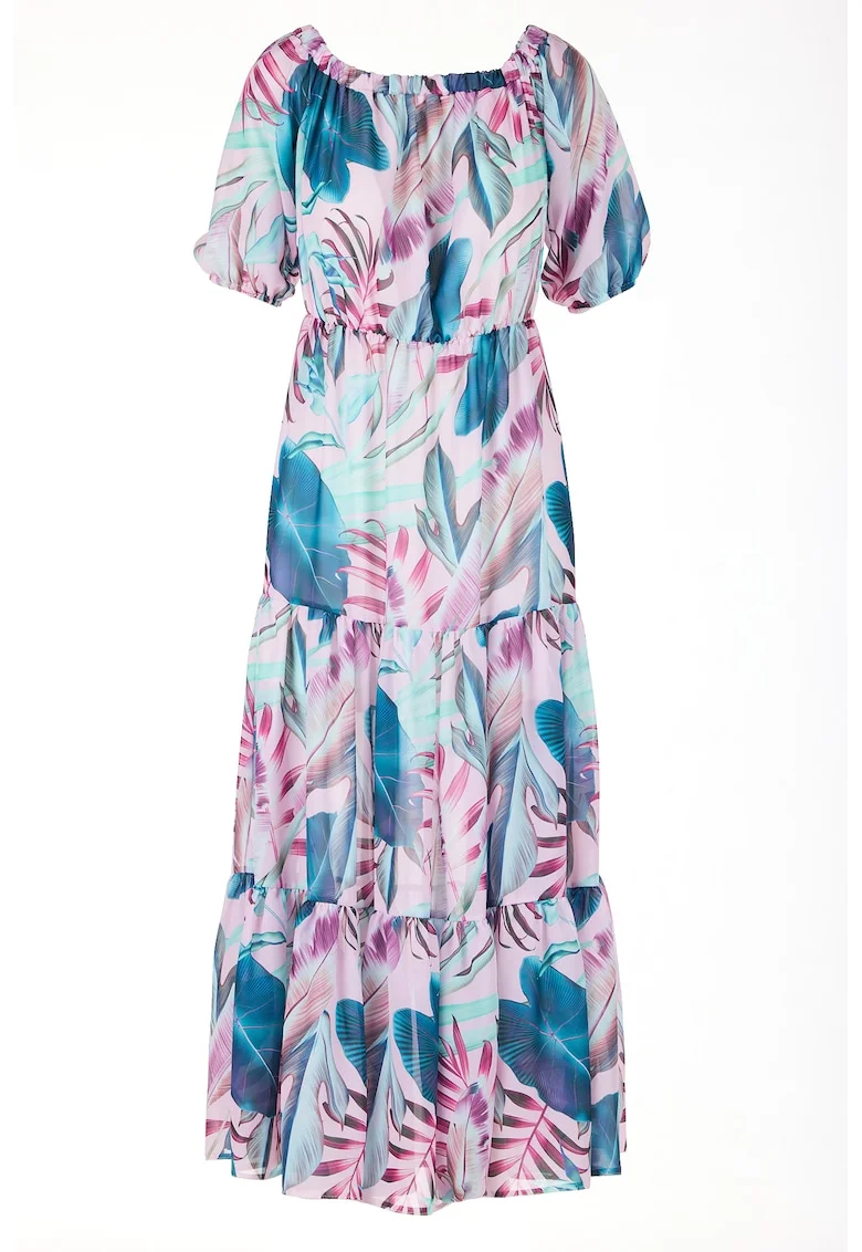 Rochie A504,  Poliester, Multicolor