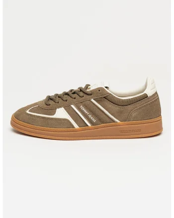 Pantofi sport din piele intoarsa Greenwich Edge, Kaki