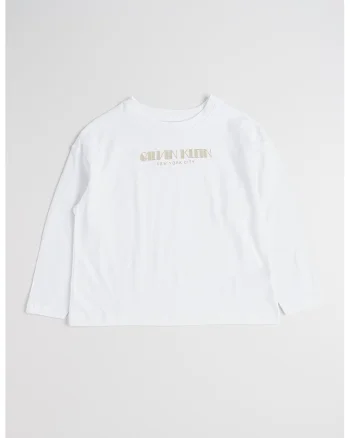 Bluza cu decolteu la baza gatului, Alb optic