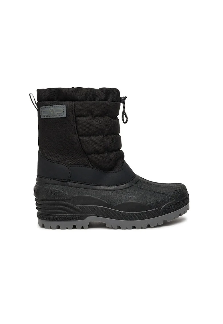 Cizme copii,  28497, Sintetic, Negru