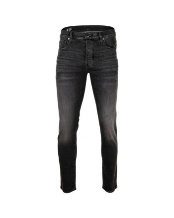 Blugi superelastici cu croiala slim-fit, Gri inchis
